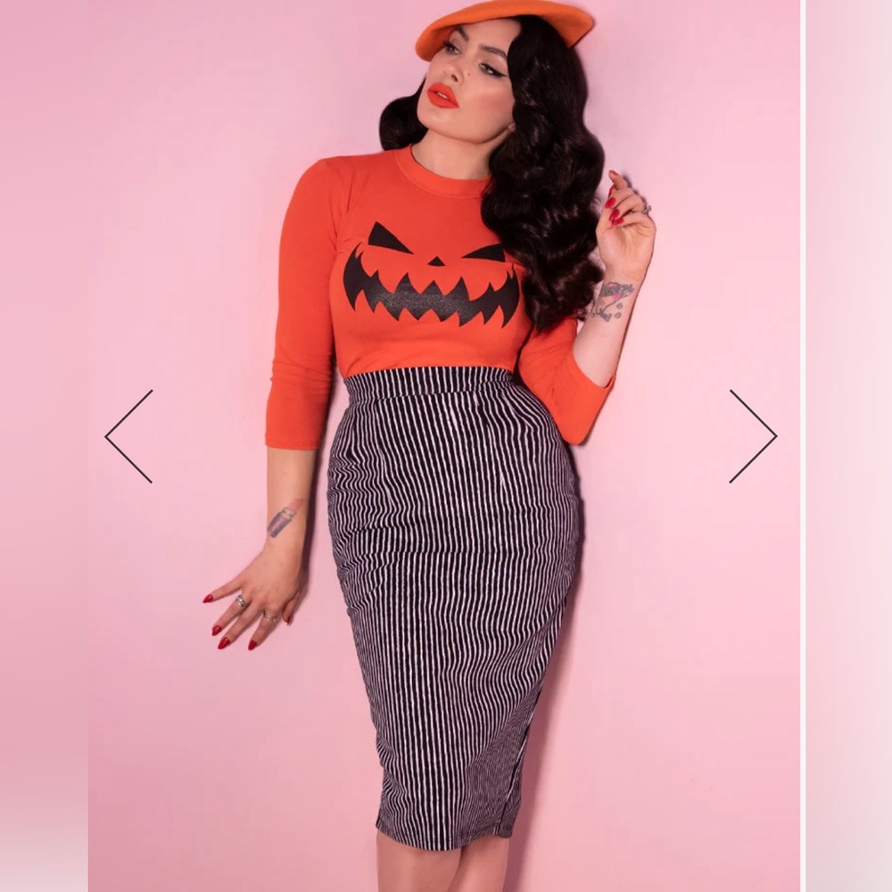 Vixen Stripe Skirt.